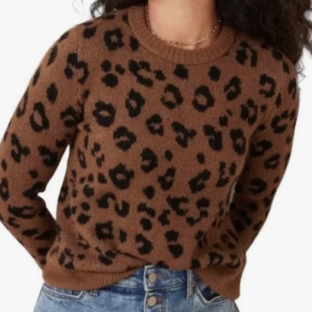Old Navy Leopard Sweater